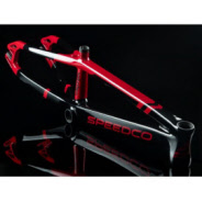 Speedco Velox Evo Carbon bmx race Frame red 2024